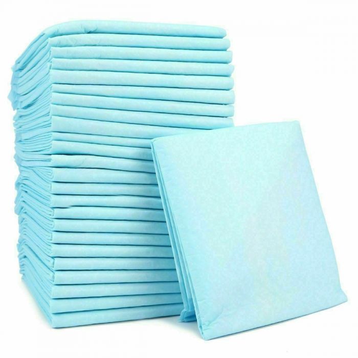 50 Pack 60x60cm Disposable Changing Pads Underpads Incontinence Bed Mats Pads Baby Adults