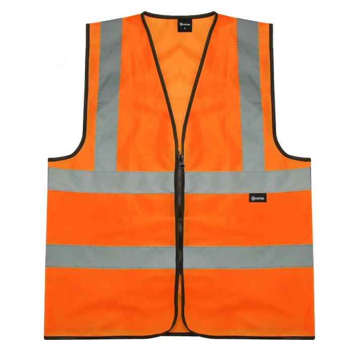 Orange reflective hotsell safety vest