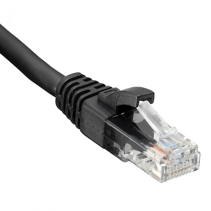 3m CAT5 Network LAN Cable Ethernet Patch Lead RJ45 - Black