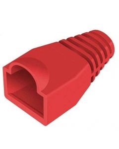 Boot for RJ45 Ethernet Network Cables - Red
