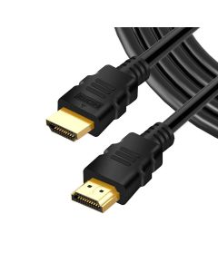 1m HDMI 2.0 4K High Speed 60Hz UHD HDR 18Gbps Premium Cable Lead -  Black