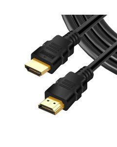 1.8m HDMI 2.0 4K High Speed 60Hz UHD HDR 18Gbps Premium Cable Lead -  Black