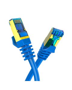 1m CAT8 High Speed Shielded Ethernet Cable 2000MHz 40Gbps  RJ45 - Blue