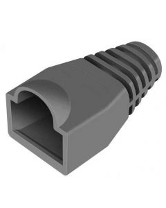 Boot for RJ45 Ethernet Network Cables - Grey [100 Pack]