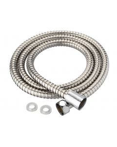 2m Stainless Steel Flexible Shower Head Bathroom Hose Pipe 