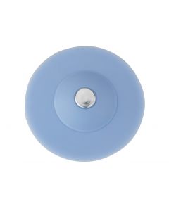 Blue Silicone Kitchen Sink Shower Tray Water Plug Strainer