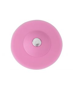 Pink Silicone Kitchen Sink Shower Tray Water Plug Strainer