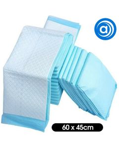 50 Pack 60x45cm Diposable Changing Pads, Underpads Incontinence Bed Mats/Pads - Baby / Adults