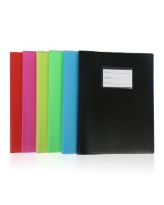 AVARTEK A4 Display Book, 40 Pockets, Black