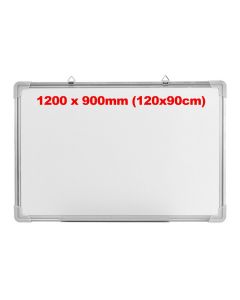 Avartek Magnetic Drywipe Whiteboard Aluminium Frame - 1200 x 900mm (120 x 90cm)