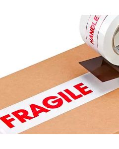 3REE - Handle With Care Fragile Tape 48mm x 68m Pack of 6