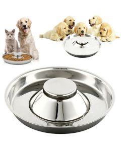 Pet'Adore Stainless Steel Puppy Feeding Bowl - 1.5 Litre