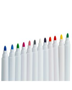 12 Colour Liquid Chalk Pens Marker Glass Windows Blackboard Plastic Pen Pencil