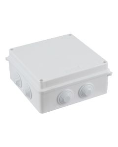 IP65 Waterproof White Surface Junction Box (150x150x70mm)