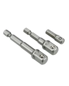 8 pcs Chrome Vanadium Steel Socket Adapter Wrench Hex Drill Bites Set Power Tools