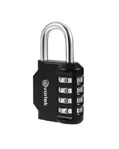 AVARTEK - All Weather Aluminium Combination Black Padlock 30mm