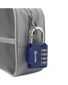 AVARTEK - All Weather Aluminium Combination Blue Padlock 30mm