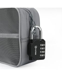 AVARTEK - All Weather Aluminium Combination Black Padlock 30mm