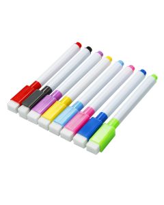 8 Magnetic Whiteboard Marker Colour Pens