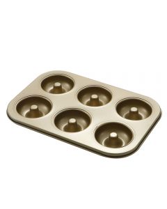 6 Cavity Donut Doughnut Muffin Soap Mould Ice Tray Baking Mould Cake Pan Maker