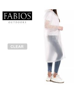 Waterproof Clear Poncho Raincoat for Men / Women 