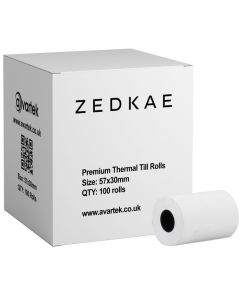 1000 Rolls 57x30 Till Rolls Thermal Paper For Credit Card Machine & PDQ