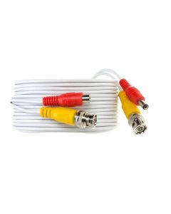 5m BNC Male to BNC Male Cable - White