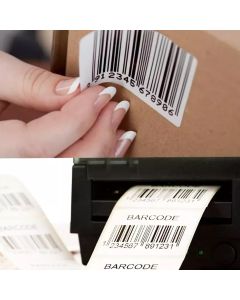 60mm x 40mm White Thermal Direct Printer Labels 1000/Roll Self Adhesive Label