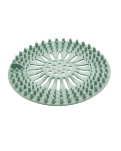 Hair Trap Shower Bath Plug Hole Waste Catcher Stopper Drain Sink Strainer Filter - Green