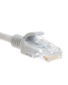 50m CAT5 Network LAN Cable Ethernet Patch Lead RJ45 - Grey