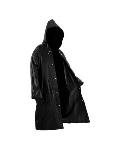 Waterproof Black Poncho Raincoat for Men / Women 