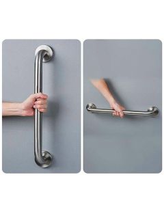 2 x 60cm Safety Bathroom Aid Bath Shower Hand Grip Grab Towel Rail Bar Handle (600mm)