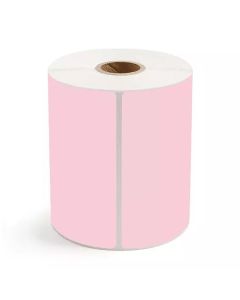4x6" 100 x 150mm Pink Direct Thermal Labels 500/Roll Zebra Toshiba Citizen 6x4
