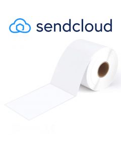 Zebra Compatible SendCloud Shipping Labels,, 102mm x 150mm (4 x 6") 500 Labels, 25mm Core, White, Permanent