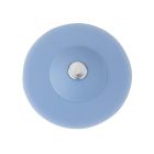 Blue Silicone Kitchen Sink Shower Tray Water Plug Strainer