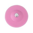 Pink Silicone Kitchen Sink Shower Tray Water Plug Strainer