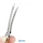 10 Pack 30mm Silver Crocodile Alligator DIY Bow Blank Hair Clips