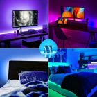 4M RGB LED Colour Changing Strip Light + Black 24 Key Controller