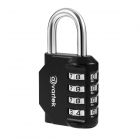 AVARTEK - All Weather Aluminium Combination Black Padlock 30mm