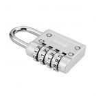 AVARTEK - Combination Combi Resettable Padlock Security 4-Digit - 40mm - SILVER