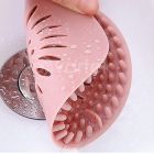 Hair Trap Shower Bath Plug Hole Waste Catcher Stopper Drain Sink Strainer Filter - Black