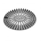 Hair Trap Shower Bath Plug Hole Waste Catcher Stopper Drain Sink Strainer Filter - Black